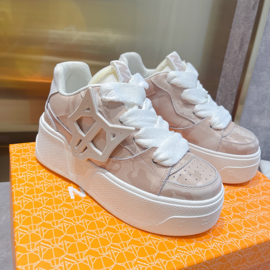 Top Version: Cat Beauty Shoes with Cattle Skin Fabric and Rubber Sole