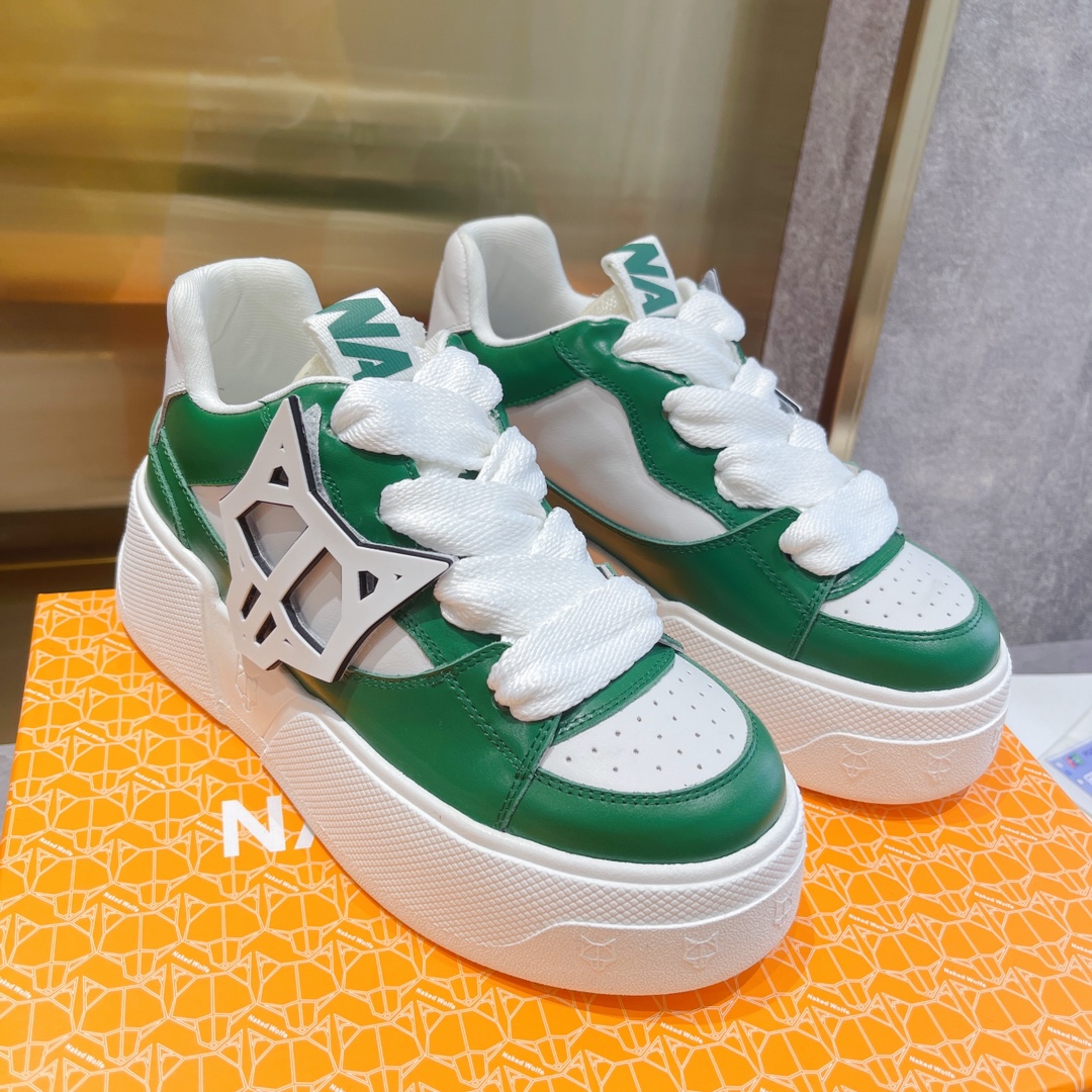 Top Version Cat Beauty Shoes with Cattle Skin Fabric and Rubber Sole