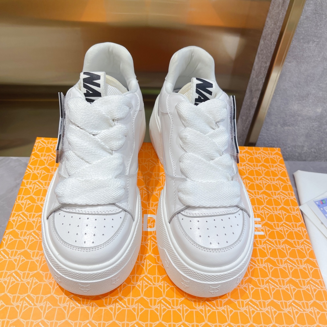 Top Version Cat Beauty Shoes: Cattle Skin Fabric, Rubber Sole, Size 35-39. - 图片 2