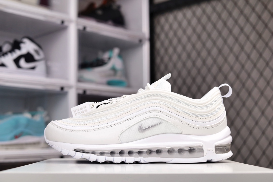 H0 公司级 NK Air Max 97 子弹气垫跑鞋 纯白