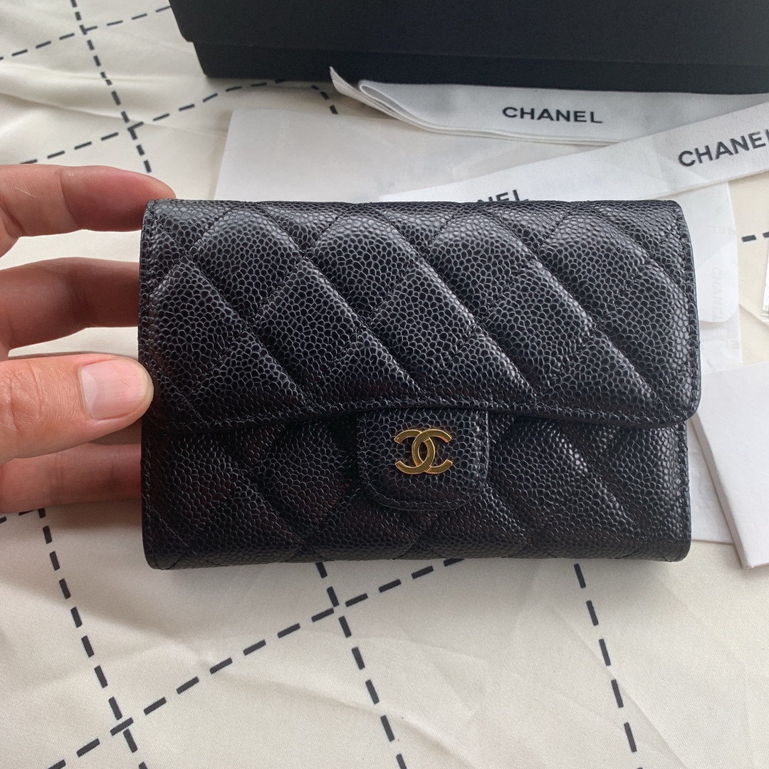 Chanel Wallet Calfskin Cowhide CHANELA84341
