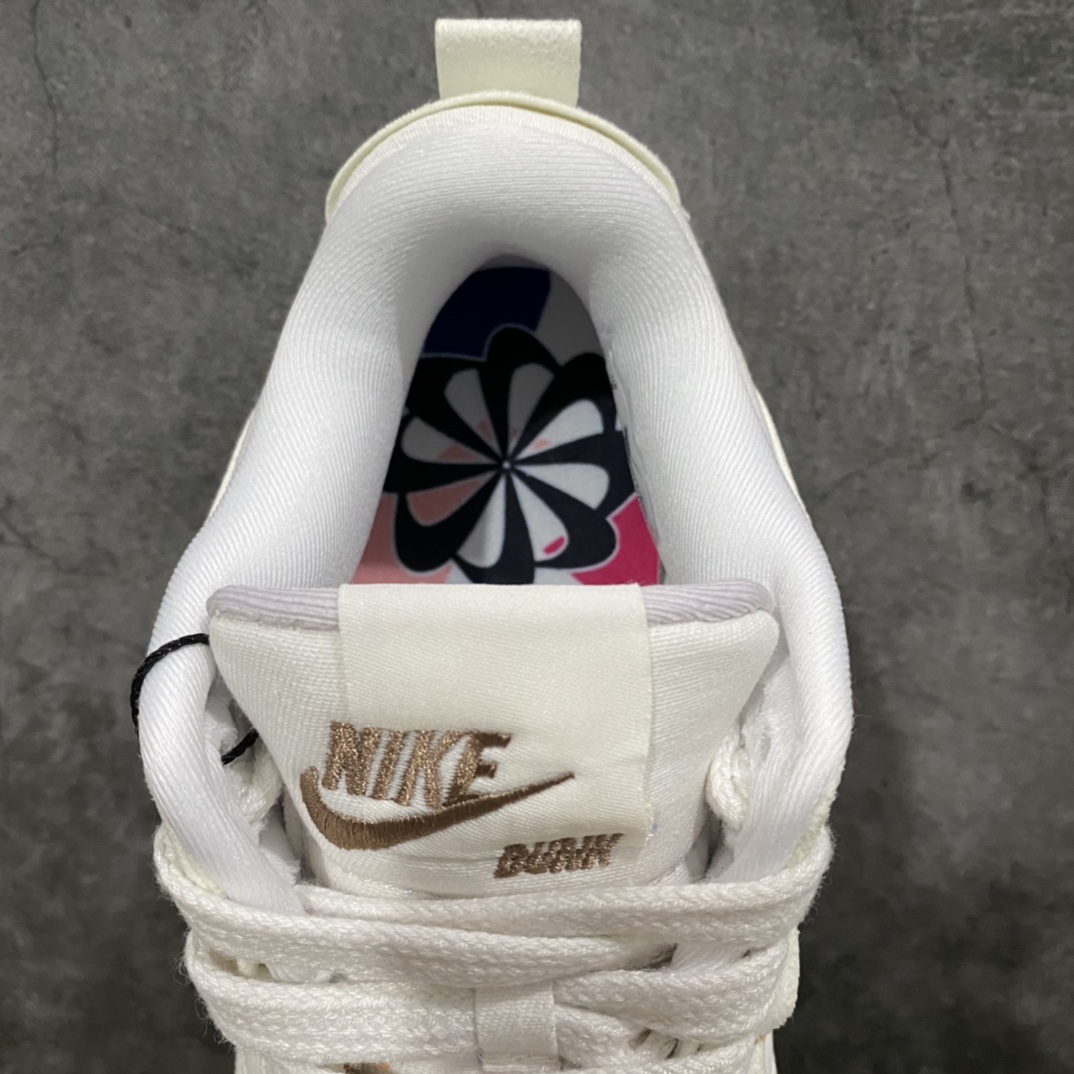 图片[8]-纯原Dunk Low Disrupt 2“Pale lvory” 象牙白 DH4402-100 区别市场提前出货便宜版本 权威制造无正品不开发  正品同步还原 全面电脑针车 正品档案数据精准打造  原纸板楦头 私模大底 一针一线遵循原版  原厂材质1：1同步定制 拒绝偷工减料  过验级细节 天花板货品独家呈现 尺码：36 36.5 37.5 38 38.5 39 40 40.5 41 42 42.5 43 44 44.5 45 46 47.5-选品中心