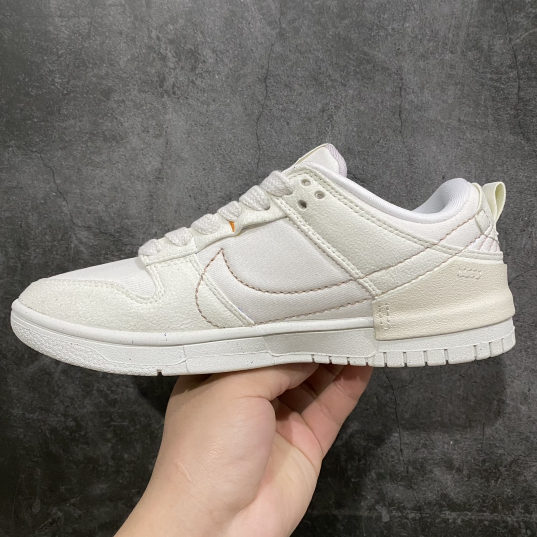 图片[2]-纯原Dunk Low Disrupt 2“Pale lvory” 象牙白 DH4402-100 区别市场提前出货便宜版本 权威制造无正品不开发  正品同步还原 全面电脑针车 正品档案数据精准打造  原纸板楦头 私模大底 一针一线遵循原版  原厂材质1：1同步定制 拒绝偷工减料  过验级细节 天花板货品独家呈现 尺码：36 36.5 37.5 38 38.5 39 40 40.5 41 42 42.5 43 44 44.5 45 46 47.5-选品中心