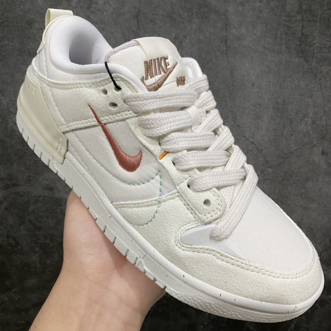 图片[3]-纯原Dunk Low Disrupt 2“Pale lvory” 象牙白 DH4402-100 区别市场提前出货便宜版本 权威制造无正品不开发  正品同步还原 全面电脑针车 正品档案数据精准打造  原纸板楦头 私模大底 一针一线遵循原版  原厂材质1：1同步定制 拒绝偷工减料  过验级细节 天花板货品独家呈现 尺码：36 36.5 37.5 38 38.5 39 40 40.5 41 42 42.5 43 44 44.5 45 46 47.5-选品中心