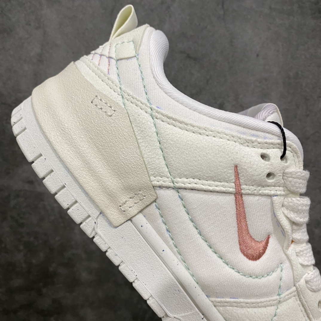 图片[7]-纯原Dunk Low Disrupt 2“Pale lvory” 象牙白 DH4402-100 区别市场提前出货便宜版本 权威制造无正品不开发  正品同步还原 全面电脑针车 正品档案数据精准打造  原纸板楦头 私模大底 一针一线遵循原版  原厂材质1：1同步定制 拒绝偷工减料  过验级细节 天花板货品独家呈现 尺码：36 36.5 37.5 38 38.5 39 40 40.5 41 42 42.5 43 44 44.5 45 46 47.5-选品中心