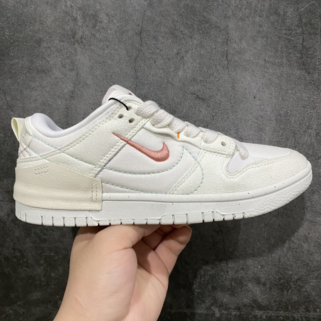 纯原Dunk Low Disrupt 2“Pale lvory” 象牙白 DH4402-100 区别市场提前出货便宜版本 权威制造无正品不开发  正品同步还原 全面电脑针车 正品档案数据精准打造  原纸板楦头 私模大底 一针一线遵循原版  原厂材质1:1同步定制 拒绝偷工减料  过验级细节 天花板货品独家呈现 尺码:36 36.5 37.5 38 38.5 39 40 40.5 41 42 42.5 43 44 44.5 45 46 47.5-选品中心