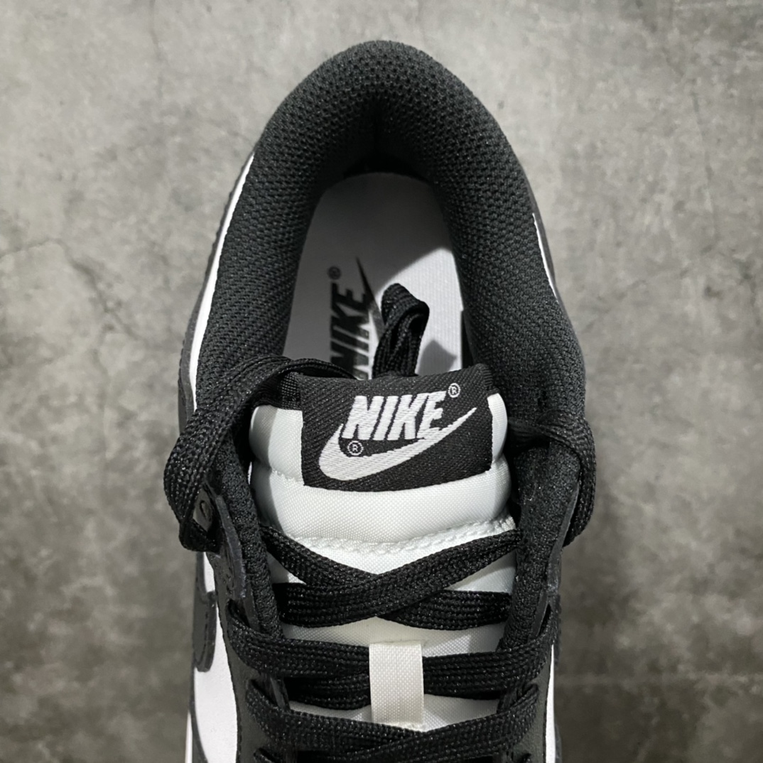 图片[8]-PK版本Dunk Low Retro 黑白熊猫 DD1391-100  顶级纯原 全新改版 强力开闸  独家原版原盒开模打造  原厂织唛标 一致匹配原版  原楦原纸板开发 匹配原版98%以上  后跟垫棉独家呈现 后跟反口里弧度正确  全新后跟电绣 电绣针数与正品一致  原厂皮料 质感无敌   皮料切割干净 无任何毛边 清洁度细节完美  尺码：36 36.5 37.5 38 38.5 39 40 40.5 41 42 42.5 43 44 44.5 45 46 47.5-选品中心