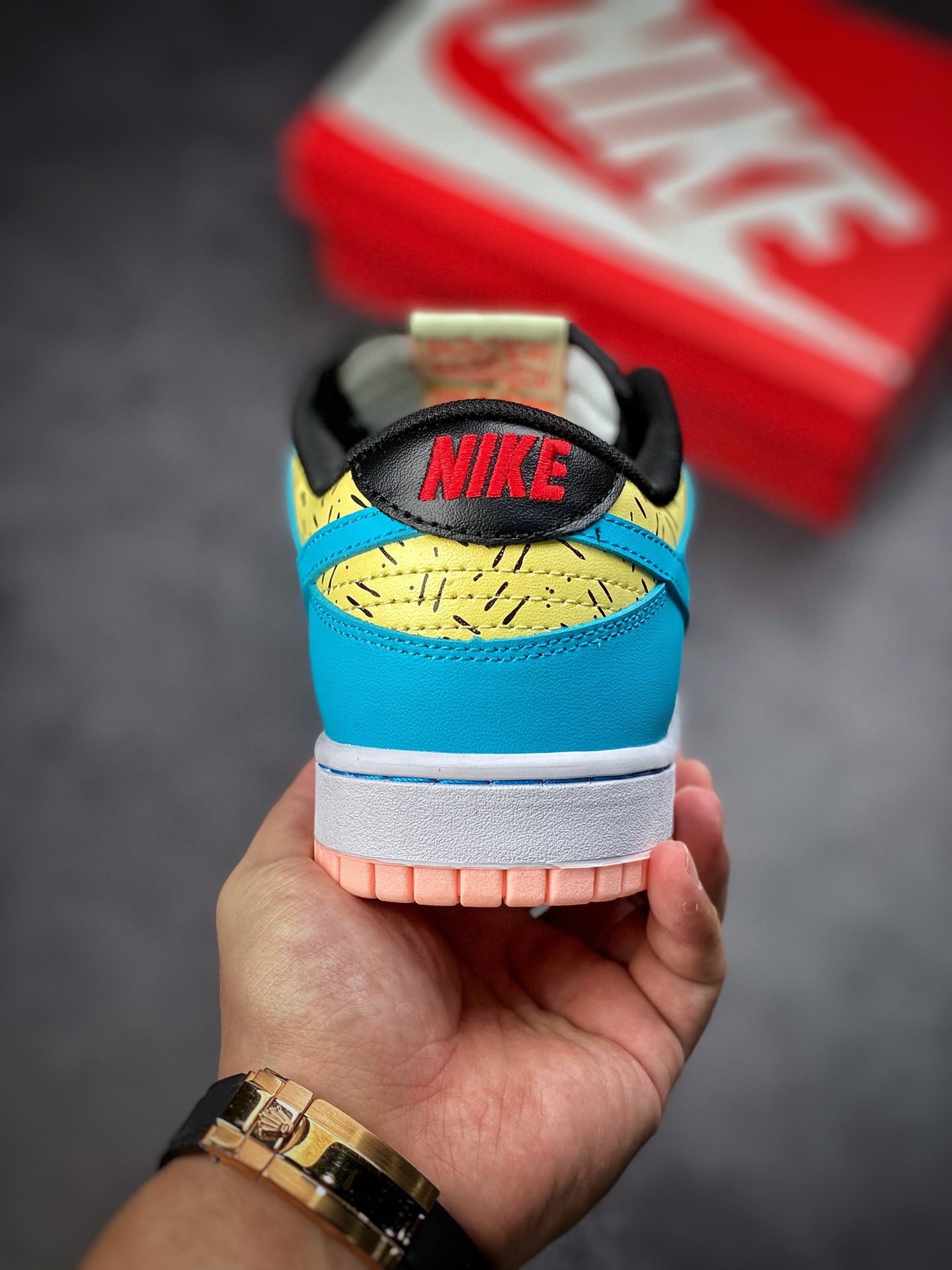 180 #Kyrie Irving x Nike Dunk Low 白蓝 欧文  DN4179-400