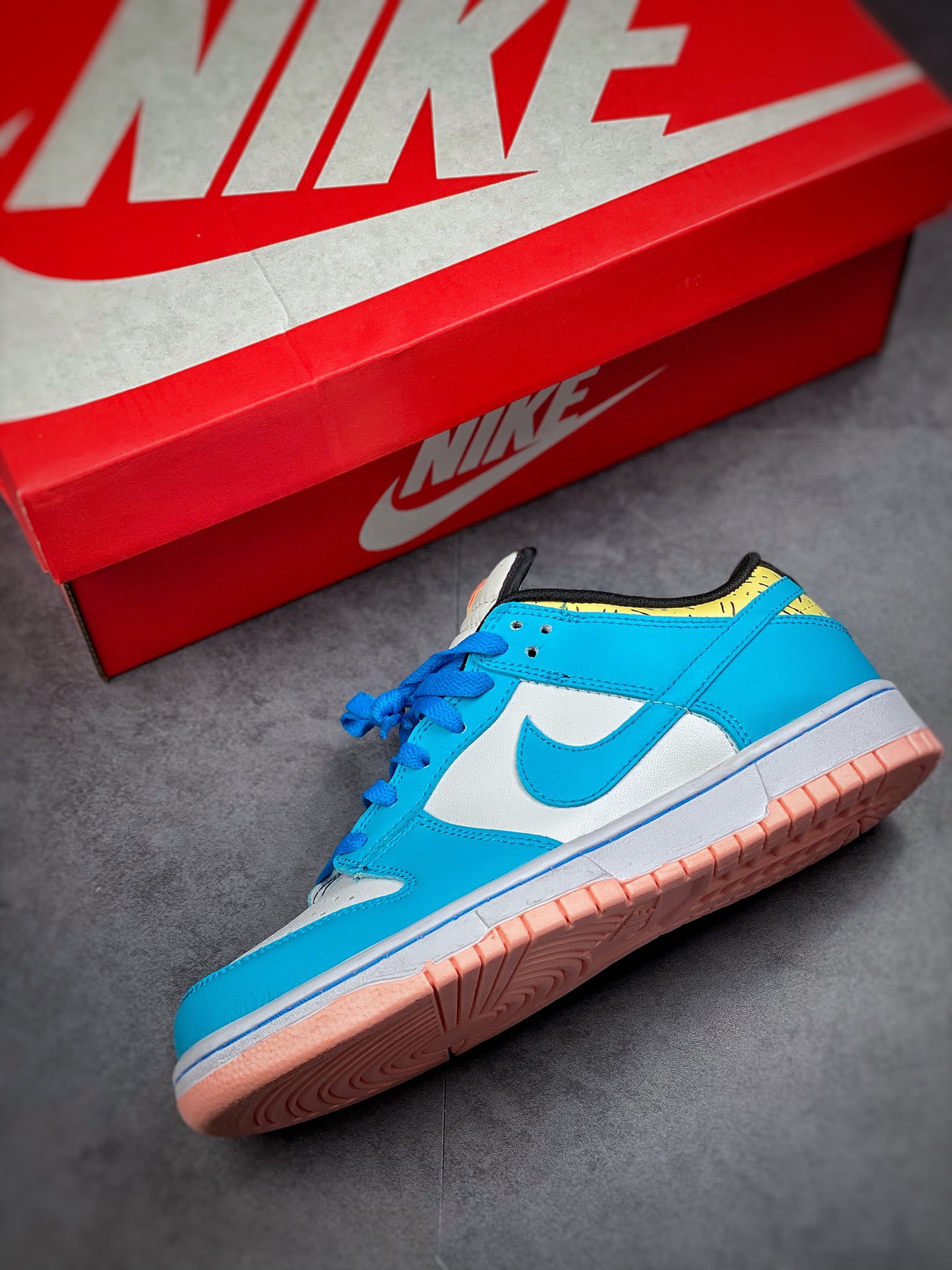 180 #Kyrie Irving x Nike Dunk Low 白蓝 欧文  DN4179-400