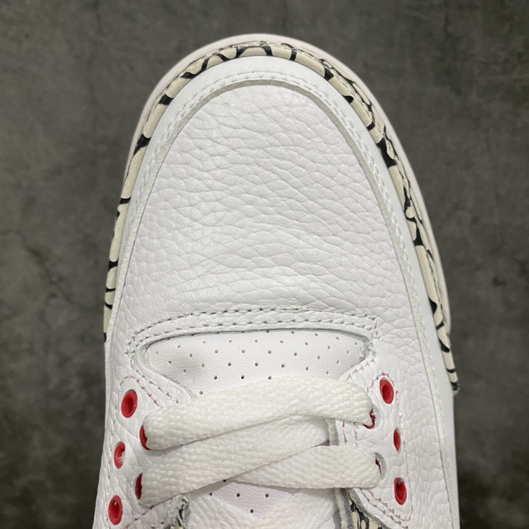 图片[5]-纯原Air Jordan AJ4 Ture Blue 白蓝色 854262-106 全头层皮料 做工细节不错 鞋型没毛病 这款市场版本不多 此版本是目前最好的 尺码：40-47.5-选品中心