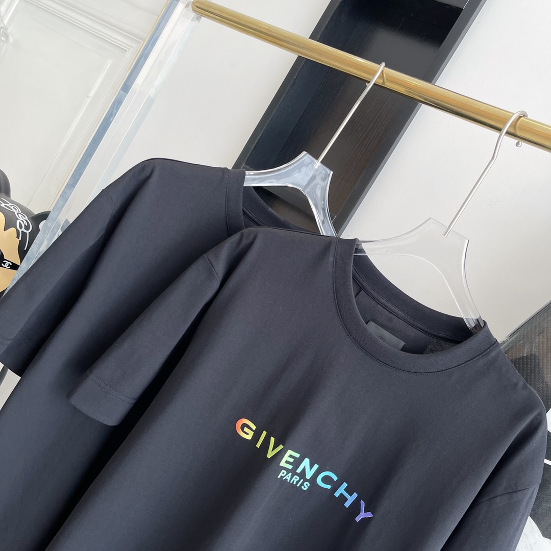 纪梵希 Givenchy 2022Ss 新款绣花短袖