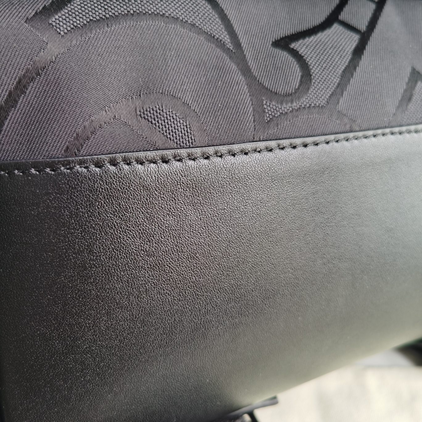 Burberry Monogram Backpack Black Monogram Standard everyday