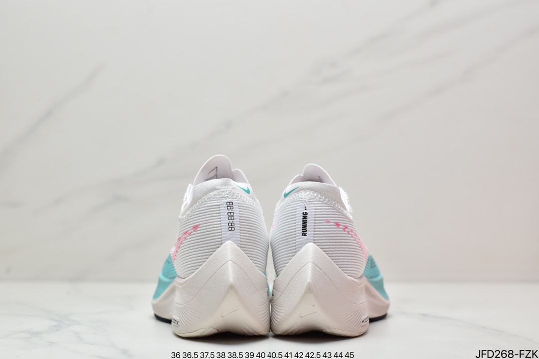 170 耐克Nike ZoomX Vaporfly Next% 马拉松跑步鞋鞋面观CU4111