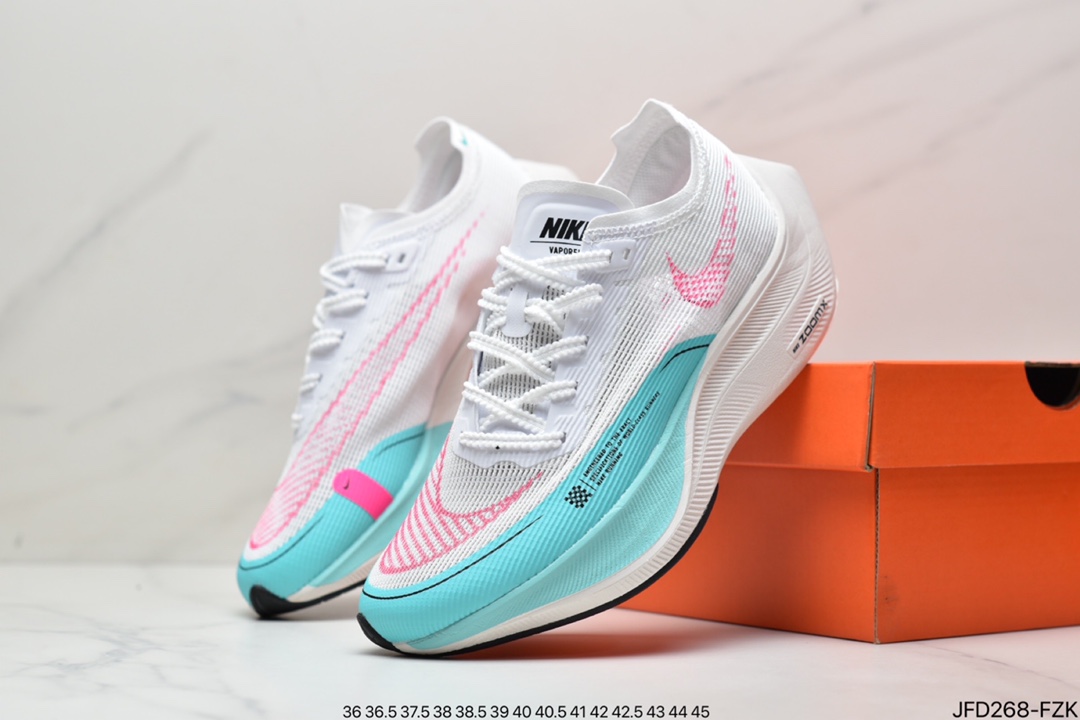170 耐克Nike ZoomX Vaporfly Next% 马拉松跑步鞋鞋面观CU4111