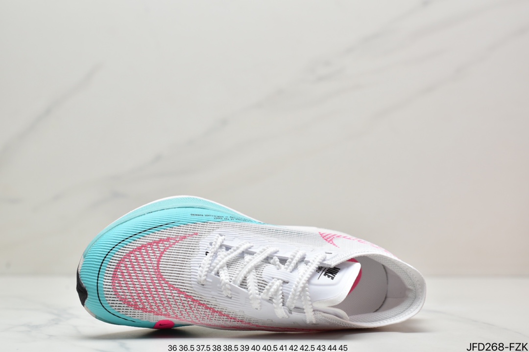 170 耐克Nike ZoomX Vaporfly Next% 马拉松跑步鞋鞋面观CU4111