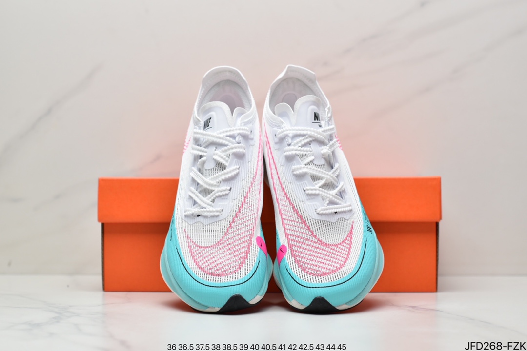 170 耐克Nike ZoomX Vaporfly Next% 马拉松跑步鞋鞋面观CU4111
