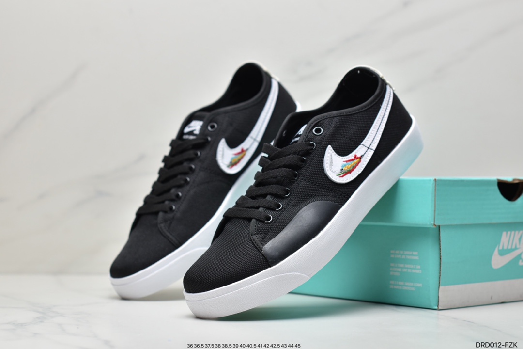 110 耐克Daan Van Der Linden x Nike SB Blazer Court 淡卡其 鱼钩复古滑板鞋CZ5605-201