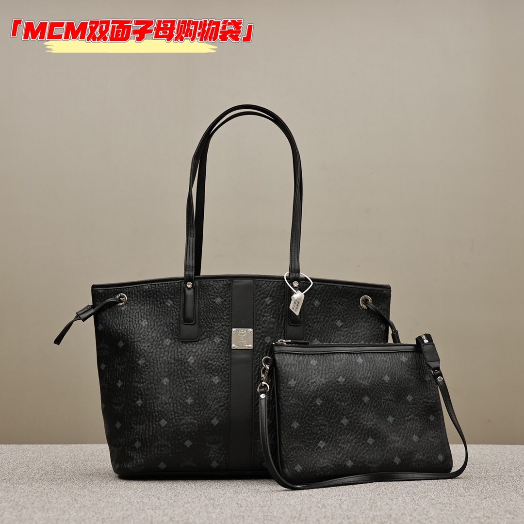 J0  MCM双面子母购物袋