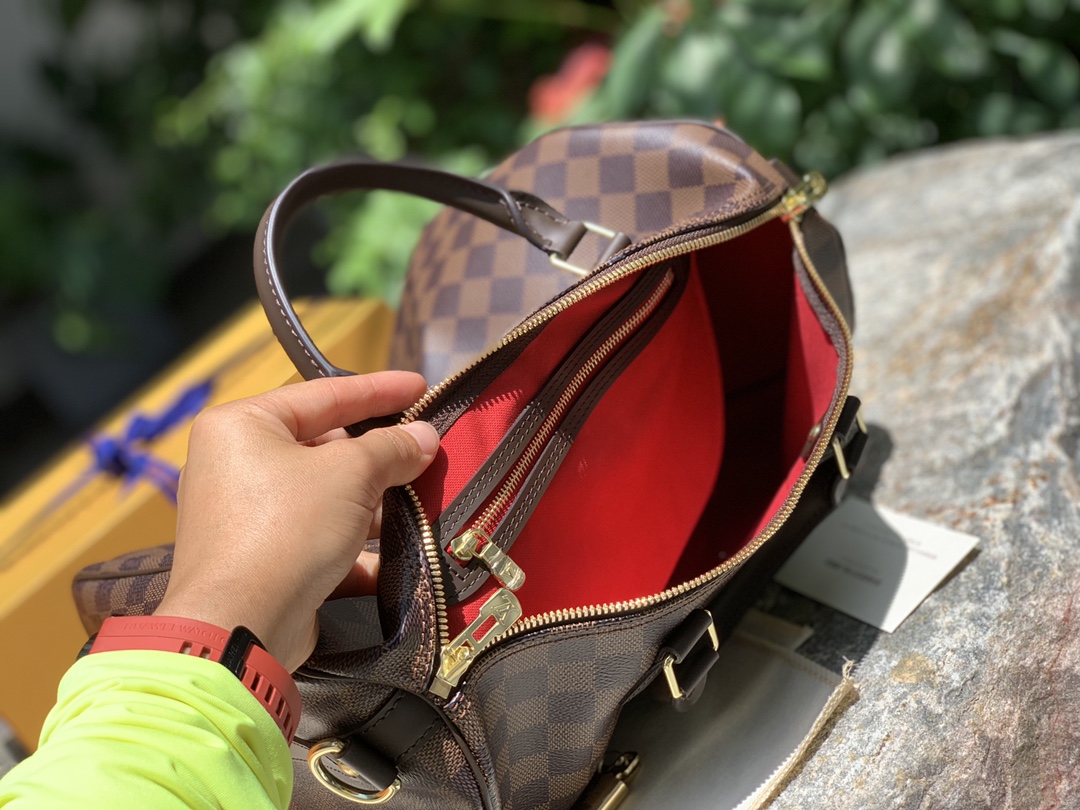 🌼 n41367尺寸30 x 21 x 17 CM 棕色棋盘格。真正的全原装！海外原厂渠道，纯正血统！每