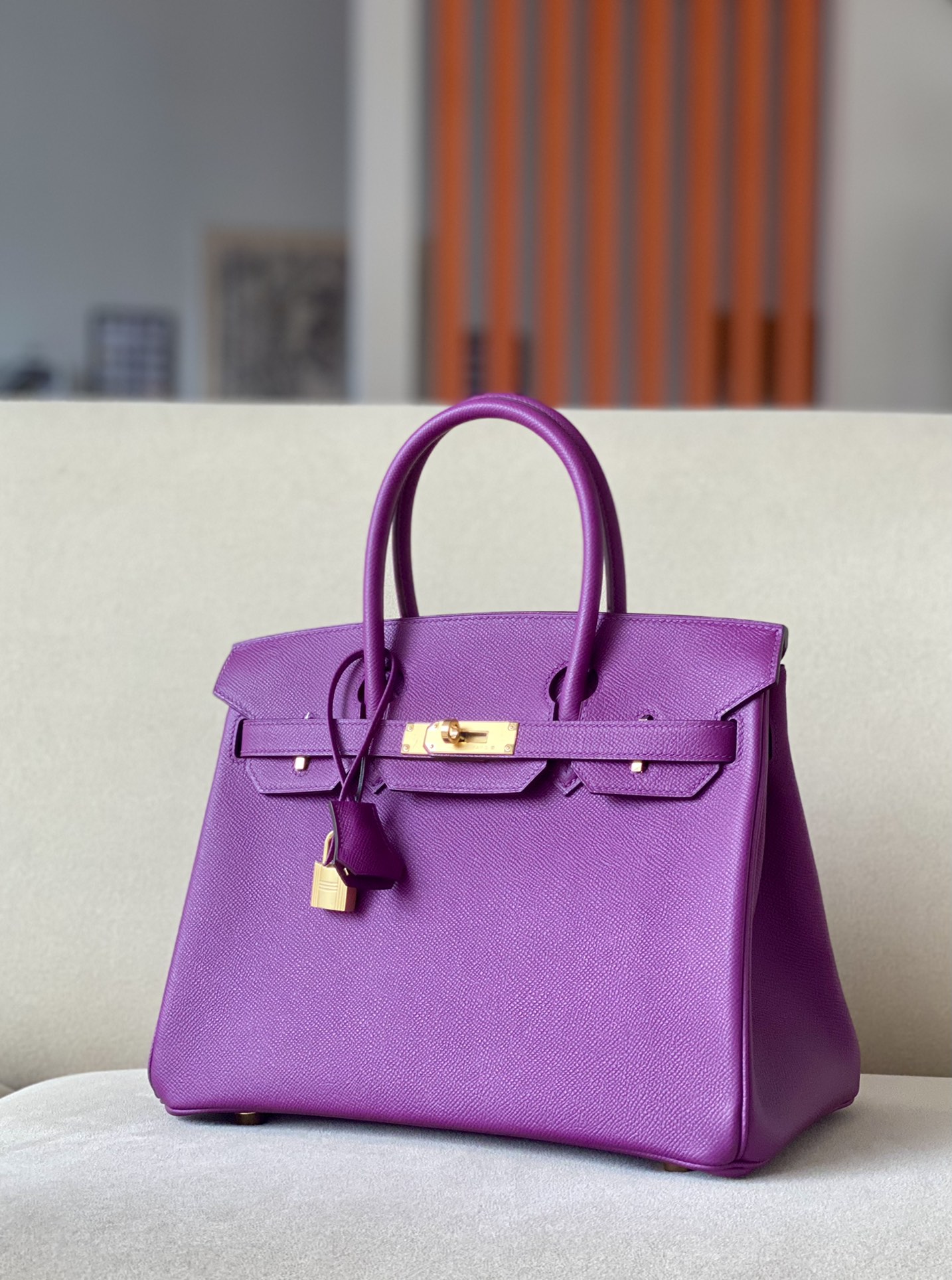 Hermes Birkin Bags Handbags High Quality Perfect
 Platinum Calfskin Cowhide Epsom
