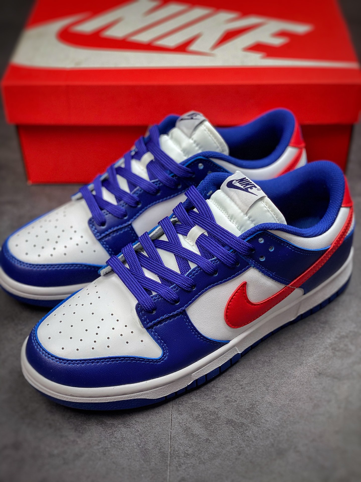 300 Nike Dunk Low 白蓝红 纯原大厂出品 DD1503-119