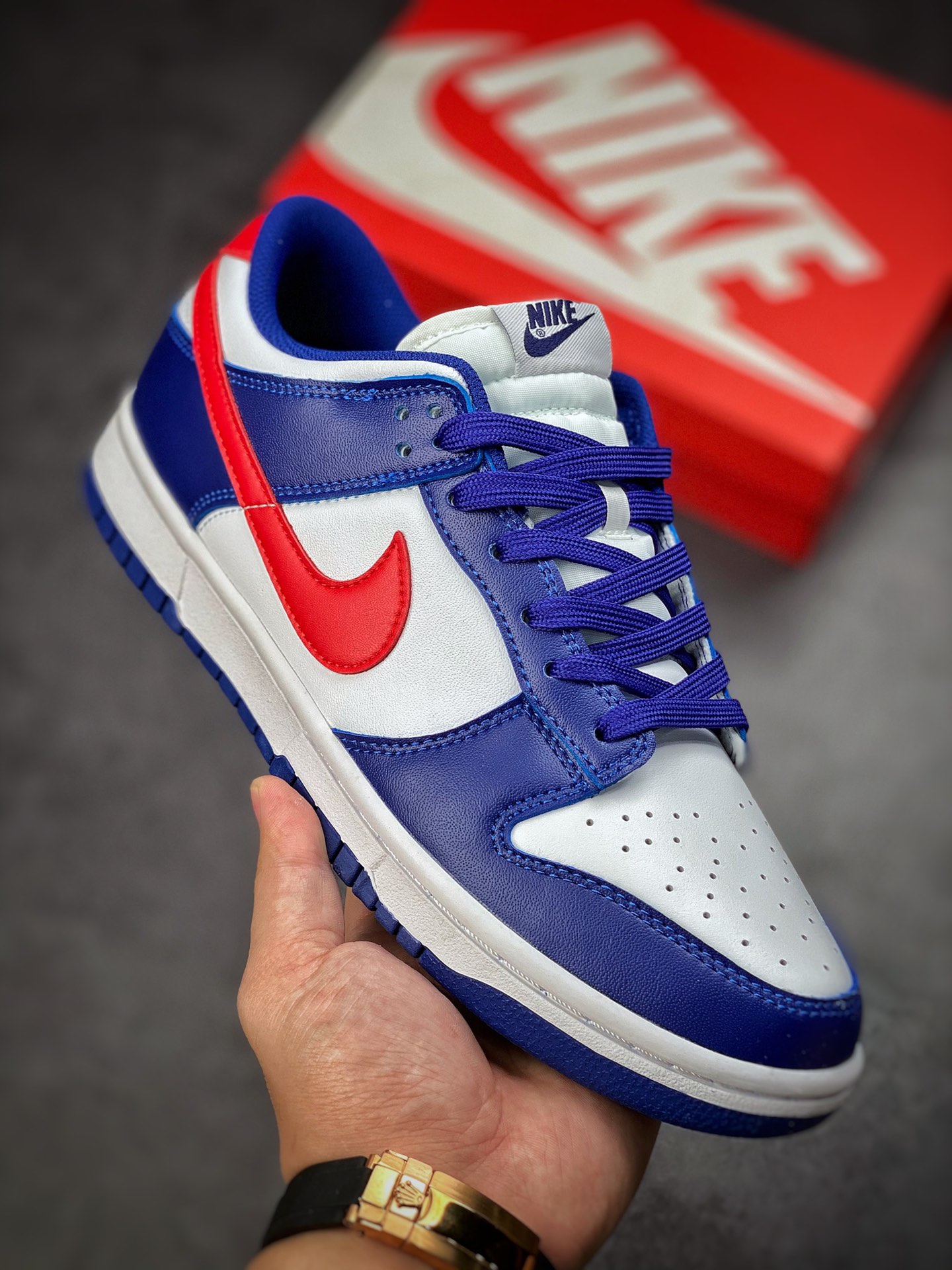 300 Nike Dunk Low 白蓝红 纯原大厂出品 DD1503-119