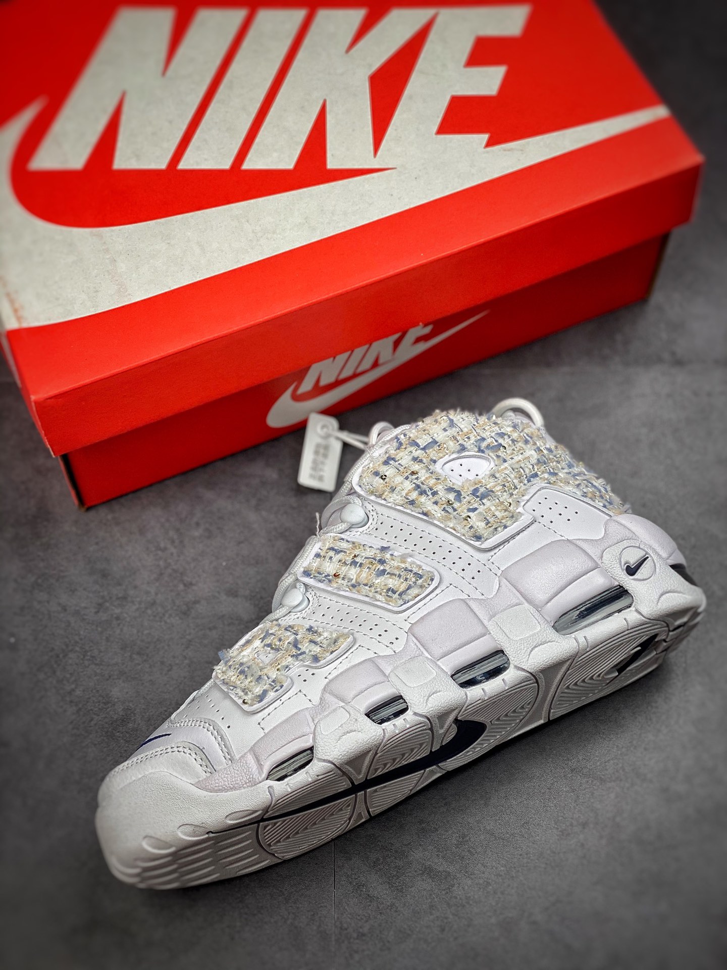 260 Nike Air More Uptempo OG耐克 皮蓬“大AIR” 白深兰 DH9719-100
