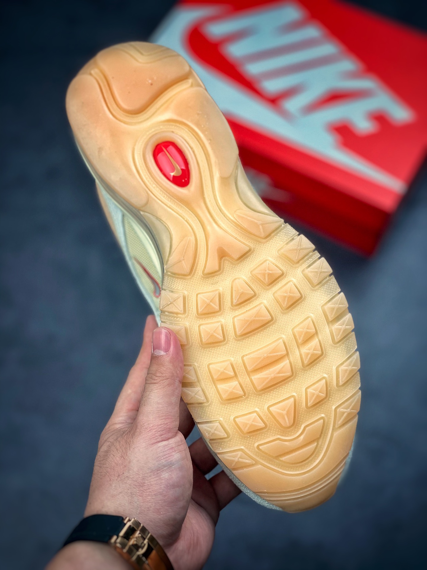 240 NIKE Air Max 97 灰橘红 子弹拆解原鞋开发 DM8943-700