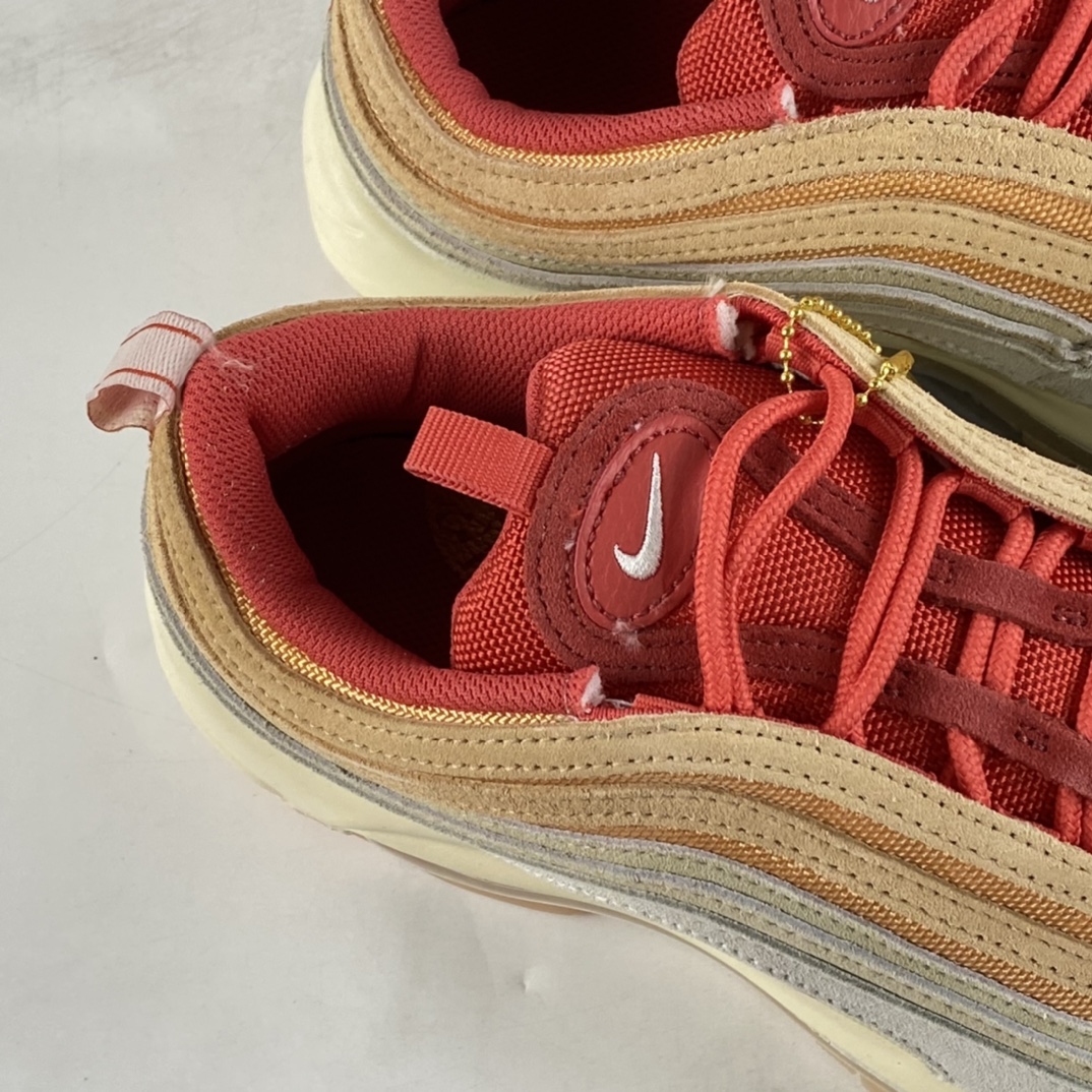 P240 Nike Air Max 97 SE 水蜜桃 子弹气垫运动跑步鞋 DM8943-700