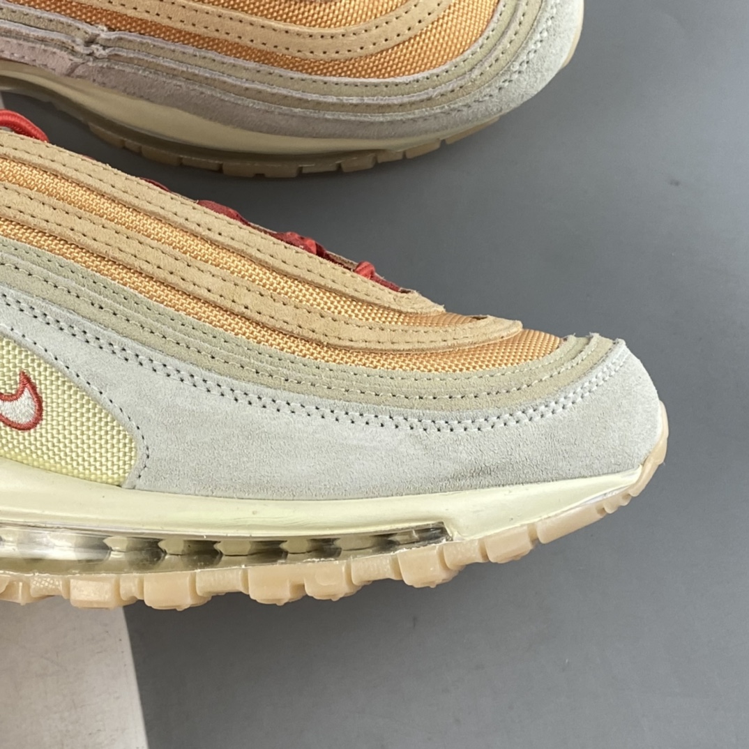 P240 Nike Air Max 97 SE 水蜜桃 子弹气垫运动跑步鞋 DM8943-700