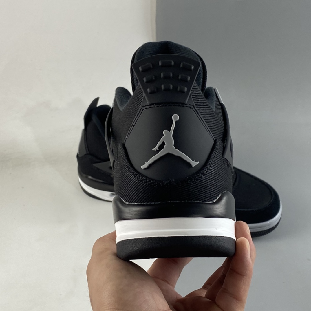 P380 Air Jordan 4 Retro ”Olive Canvas” AJ4 乔4黑灰牛仔 DH7138-006
