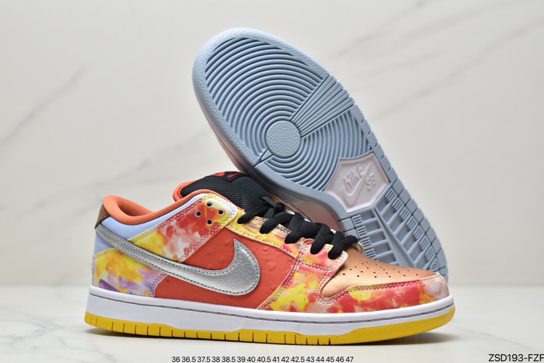 320 耐克Nike Dunk SB Low “CNY”“食神”低帮运动休闲板鞋扎染鸳鸯CV1628-800