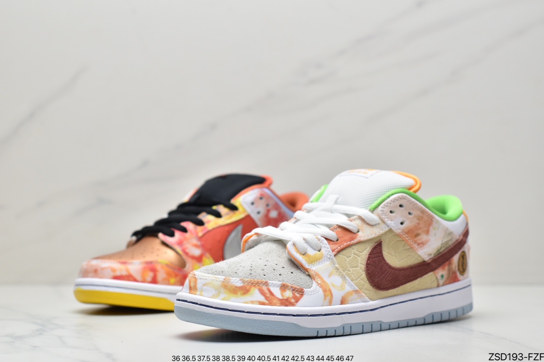 320 耐克Nike Dunk SB Low “CNY”“食神”低帮运动休闲板鞋扎染鸳鸯CV1628-800