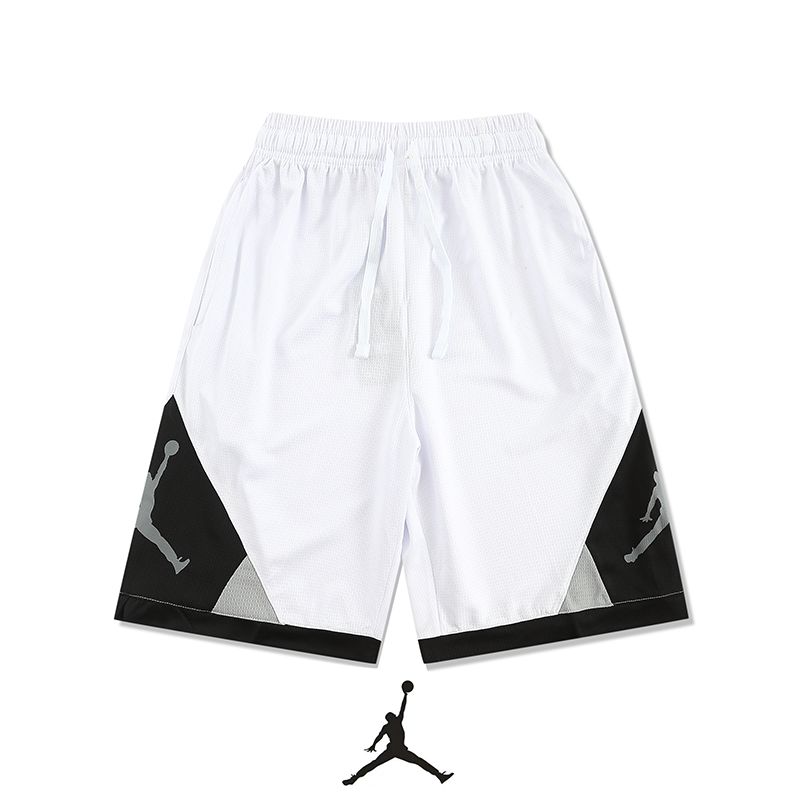 JordanAJ Fast-Dry Basketball Shorts in Black and White, Available in Multiple Sizes - 图片 7