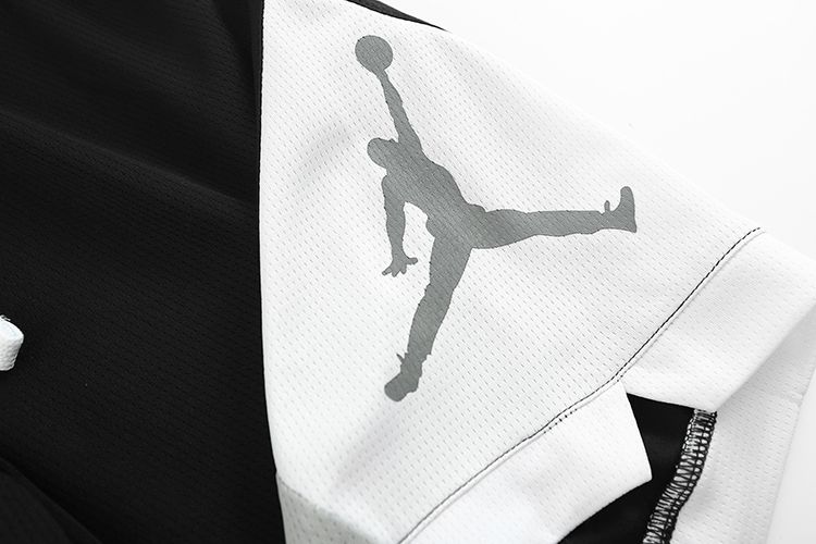 JordanAJ Fast-Dry Basketball Shorts in Black and White, Available in Multiple Sizes - 图片 9