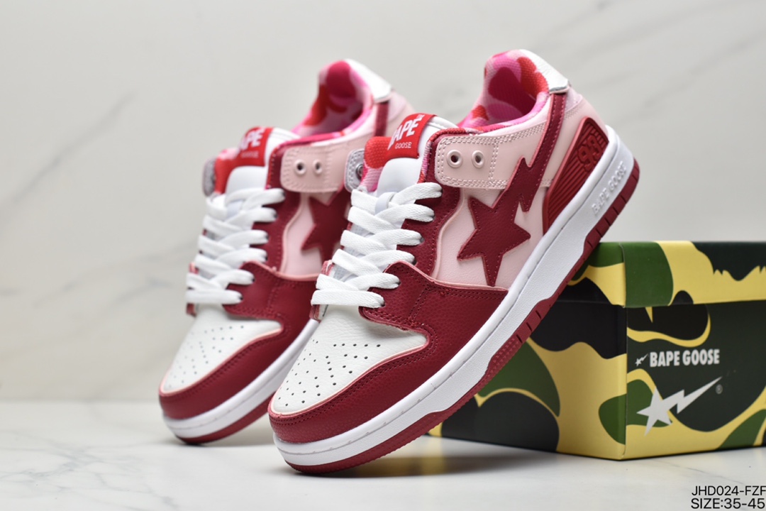 190 潮流教父nigo品牌 王源同款 Bape Sta “Tokyo”经典百搭休闲运动板鞋