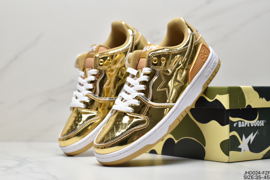 190 潮流教父nigo品牌 王源同款 Bape Sta “Tokyo”经典百搭休闲运动板鞋