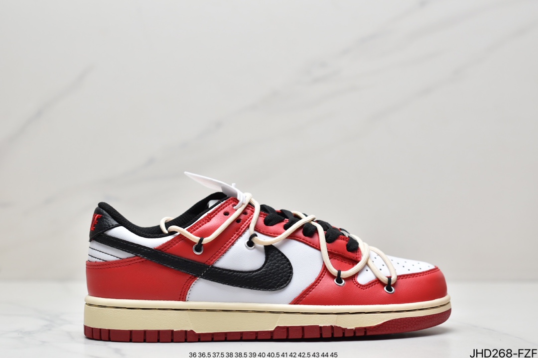190 耐克Nike Dunk Low Retro整体以浅灰色为鞋身主调DD3363