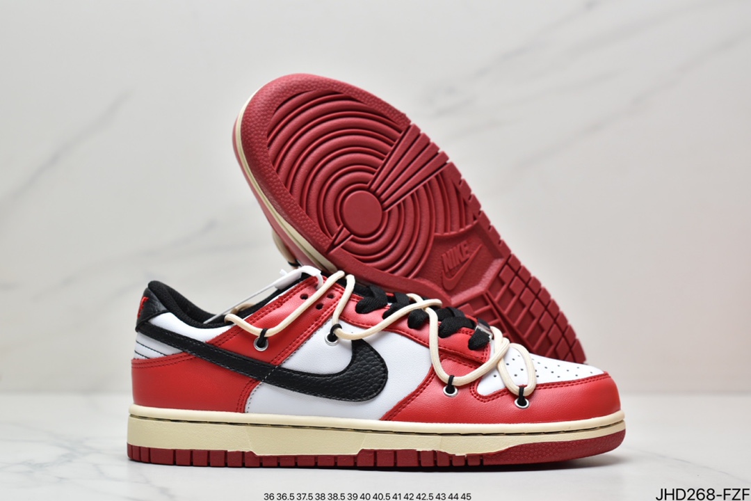 190 耐克Nike Dunk Low Retro整体以浅灰色为鞋身主调DD3363