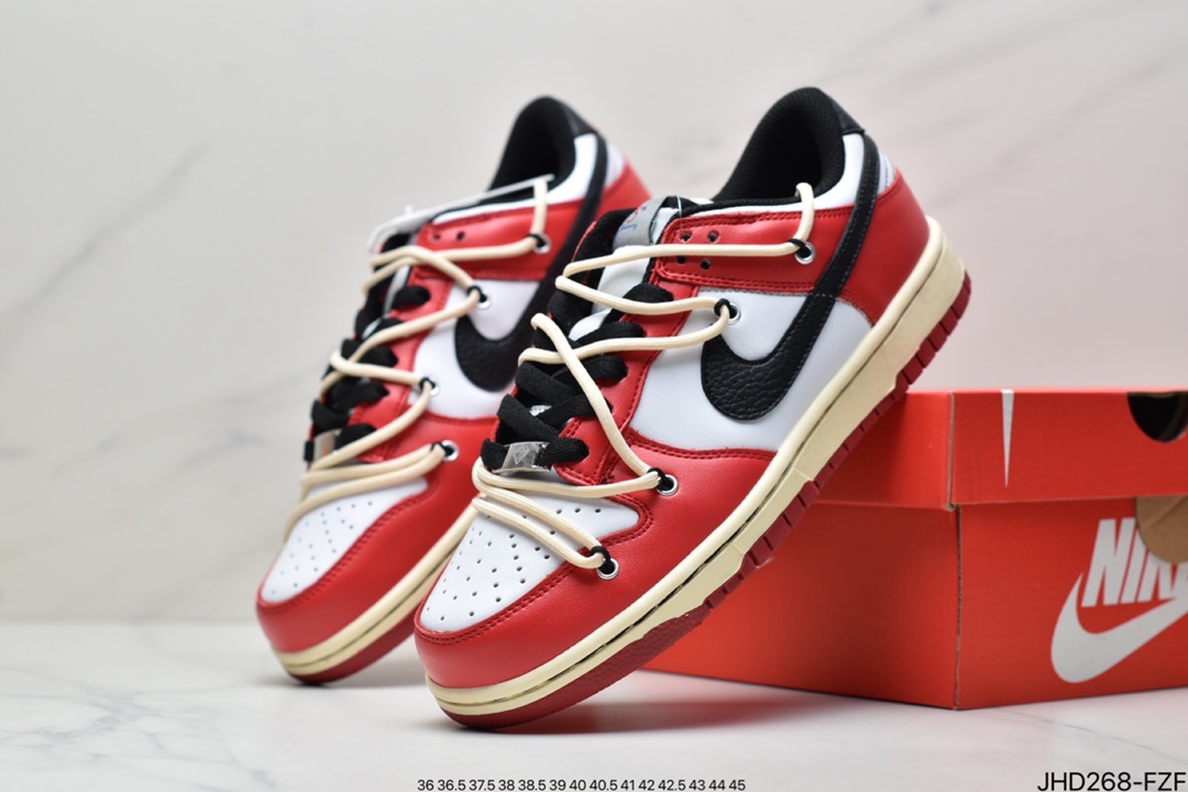 190 耐克Nike Dunk Low Retro整体以浅灰色为鞋身主调DD3363