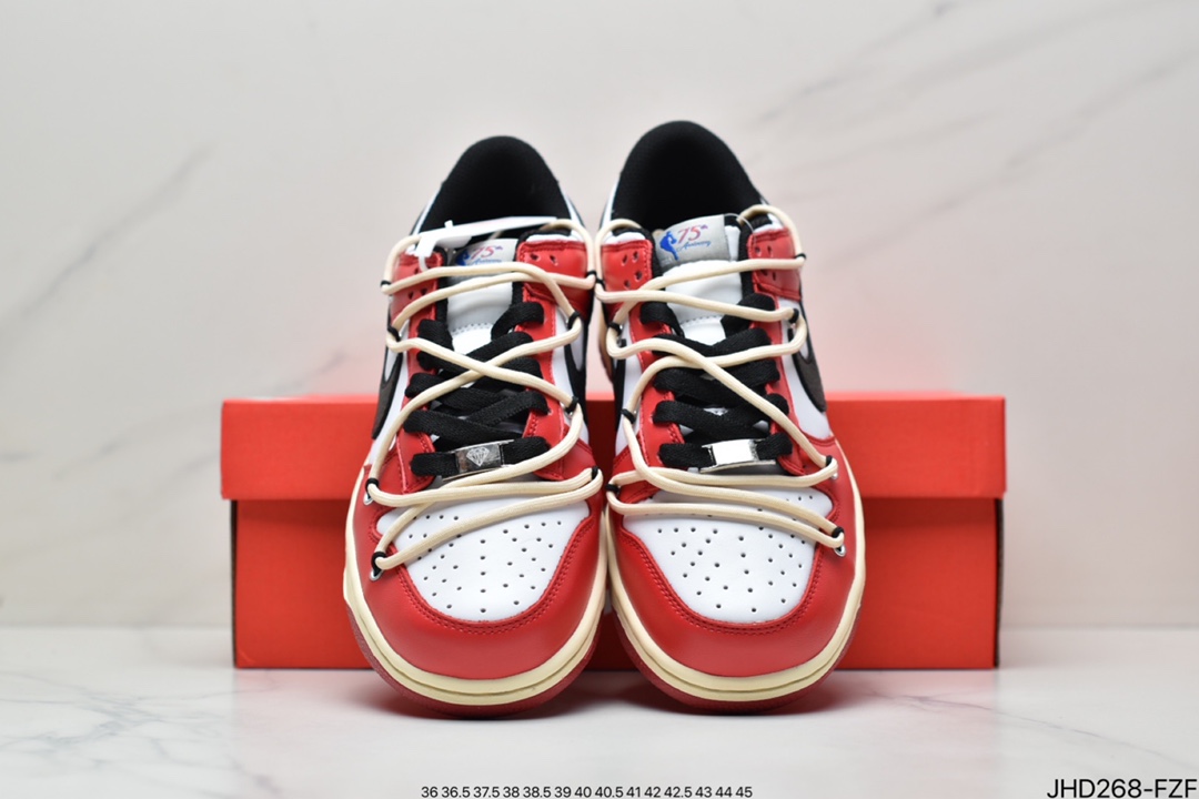 190 耐克Nike Dunk Low Retro整体以浅灰色为鞋身主调DD3363