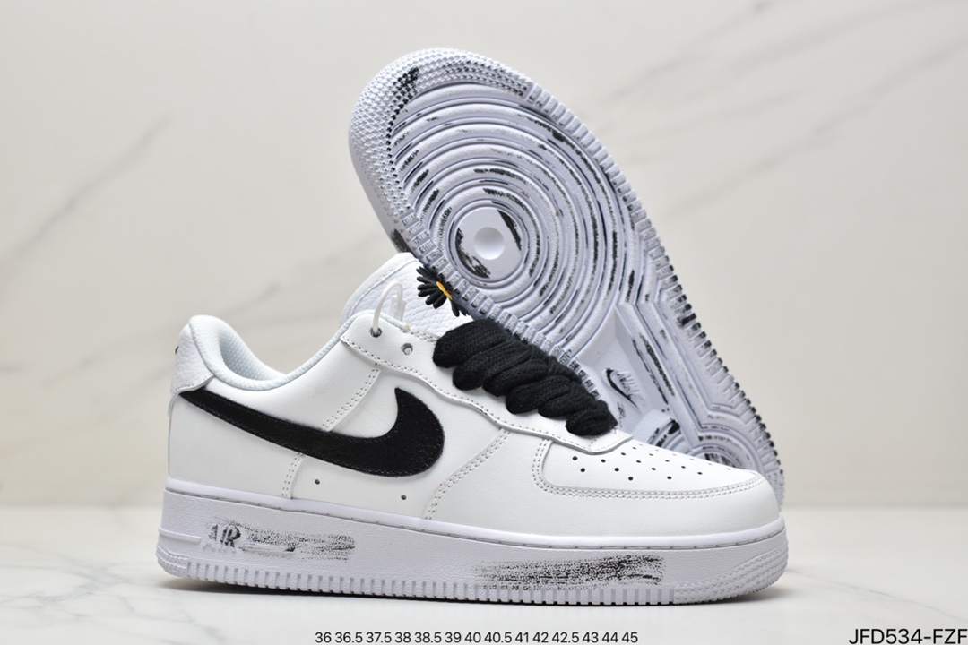 170 PEACEMINUSONE X Nike Air Force1"Para-Noise 2.0"黑白刮刮乐DD3223