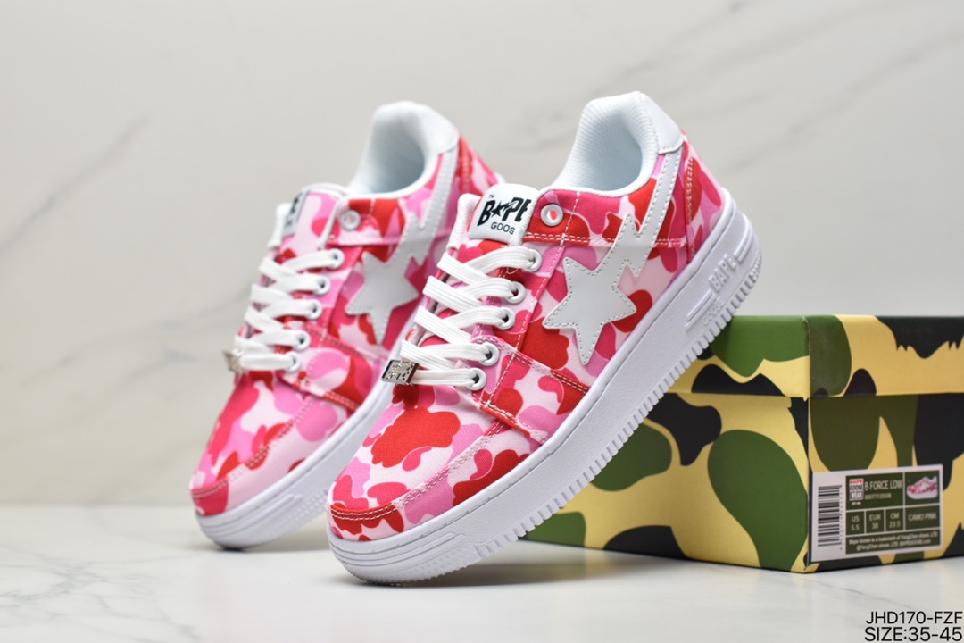 190 潮流教父nigo品牌 王源同款 Bape Sta “Tokyo”经典百搭休闲运动板鞋