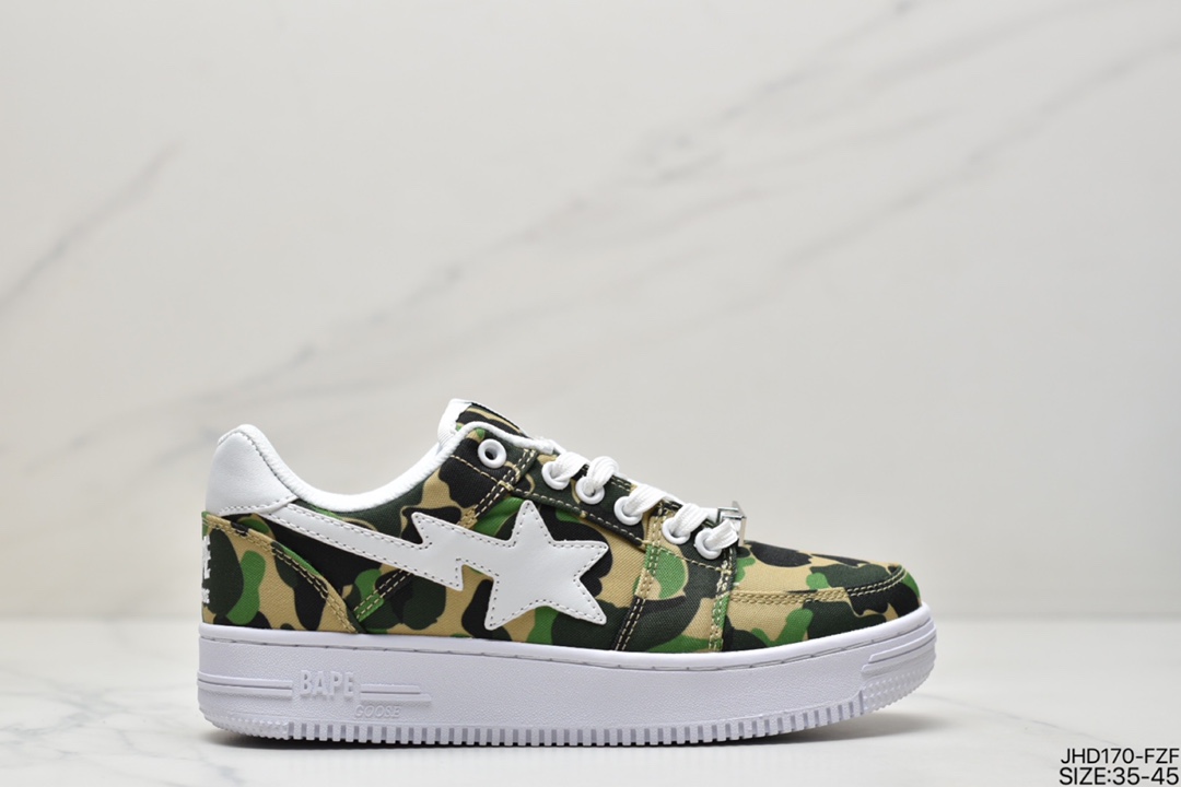 190 潮流教父nigo品牌 王源同款 Bape Sta “Tokyo”经典百搭休闲运动板鞋