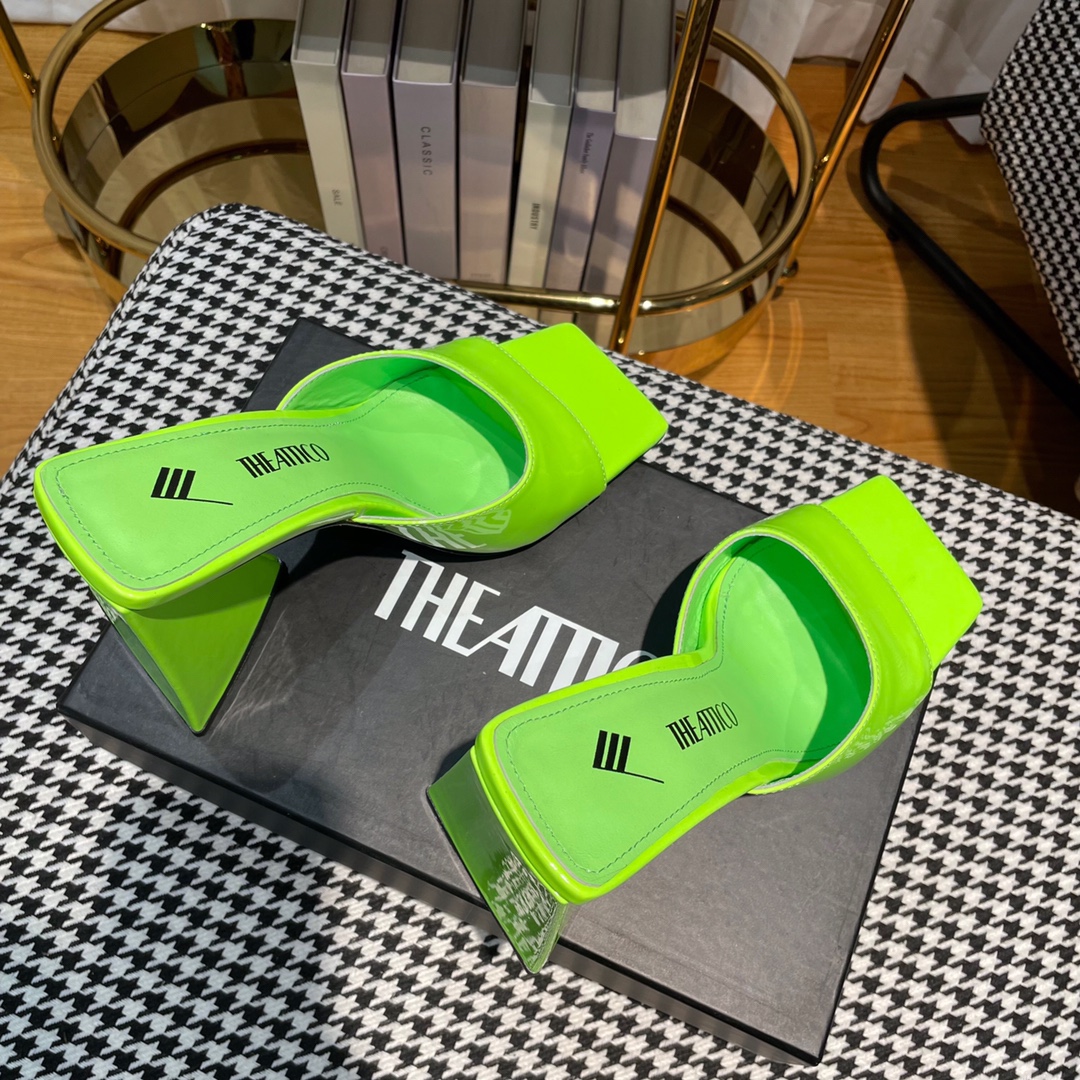 Italian Imported High-Heel Sandals with Bold Colors and Unique Designs - 图片 5
