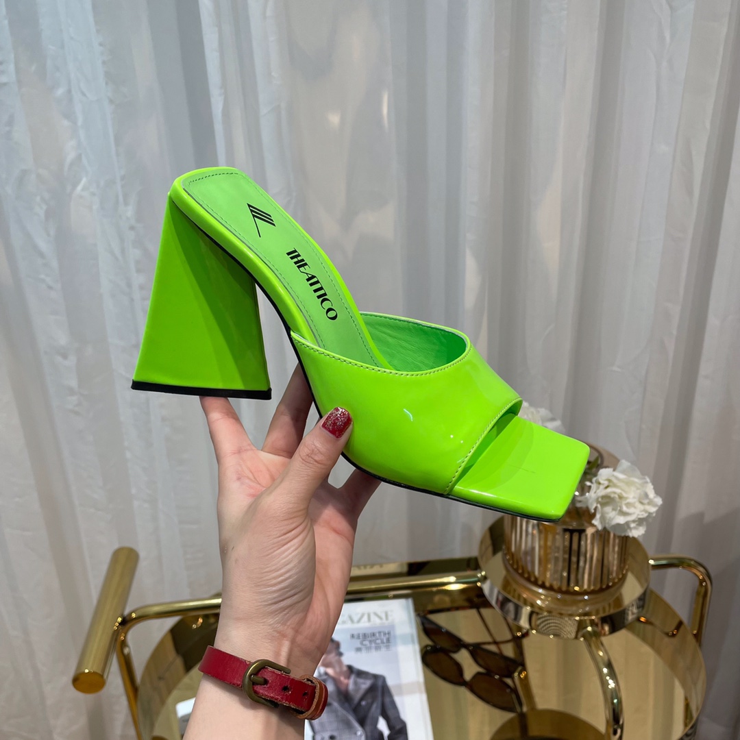 Italian Imported High-Heel Sandals with Bold Colors and Unique Designs - 图片 8