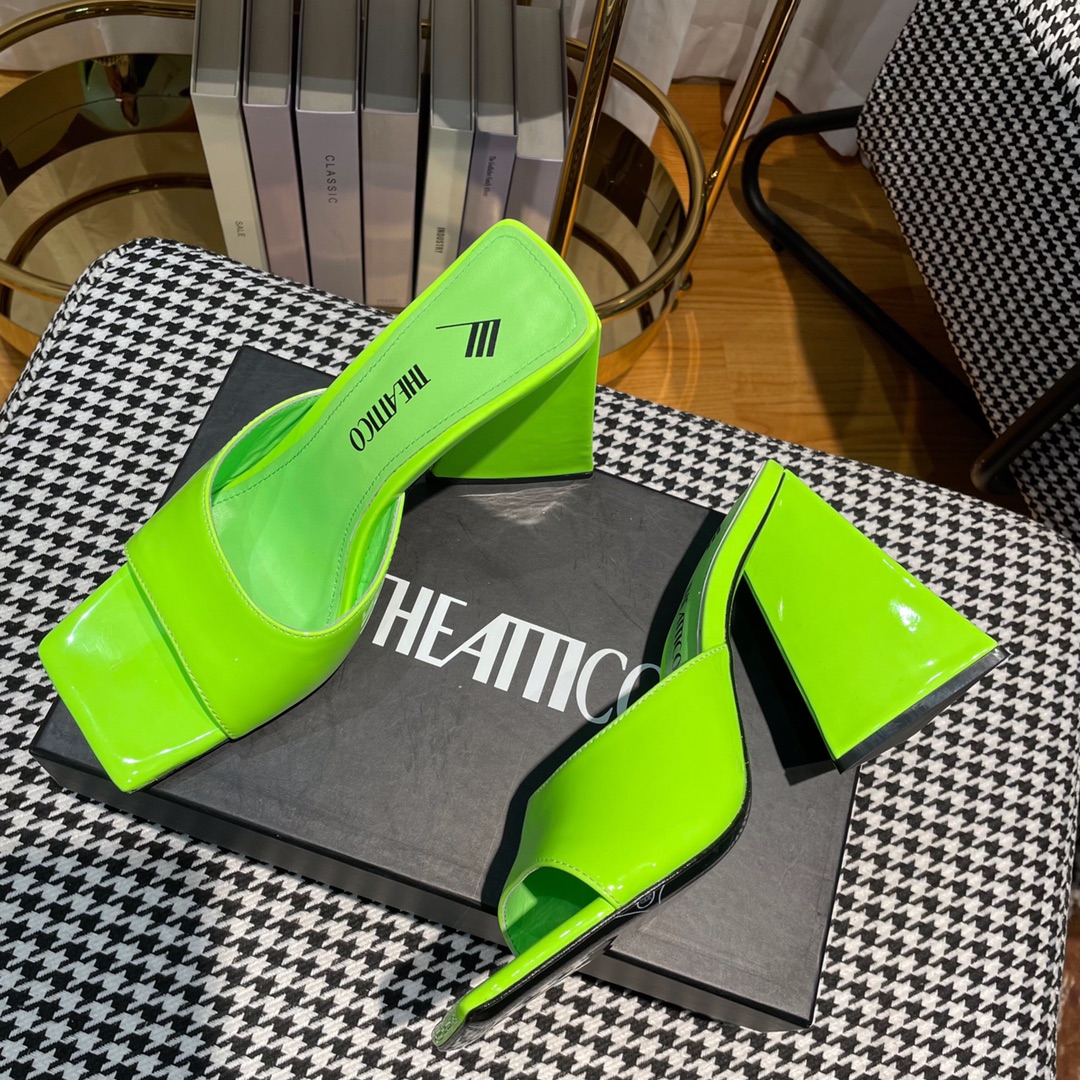 Italian Imported High-Heel Sandals with Bold Colors and Unique Designs - 图片 4