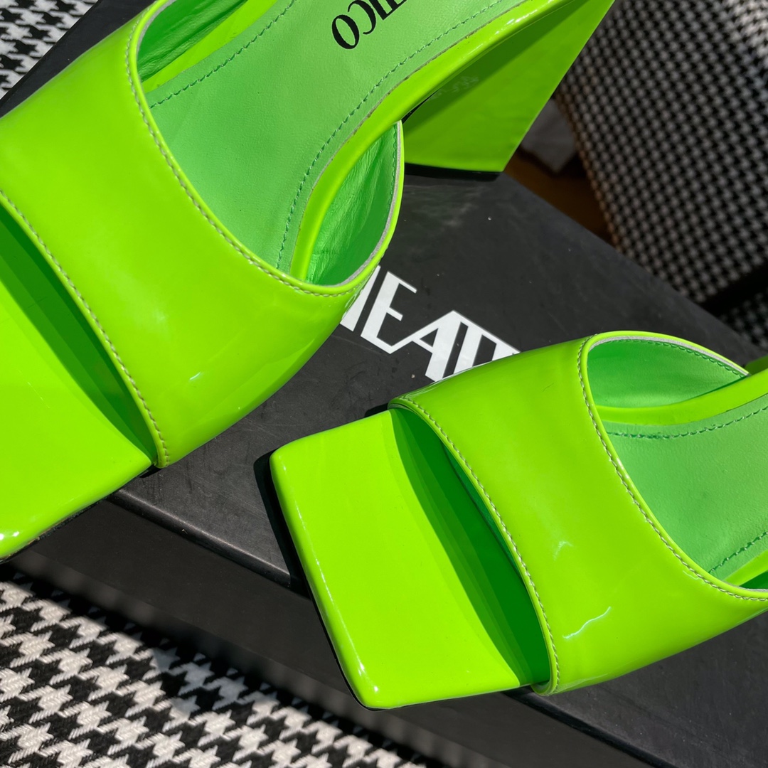 Italian Imported High-Heel Sandals with Bold Colors and Unique Designs - 图片 6