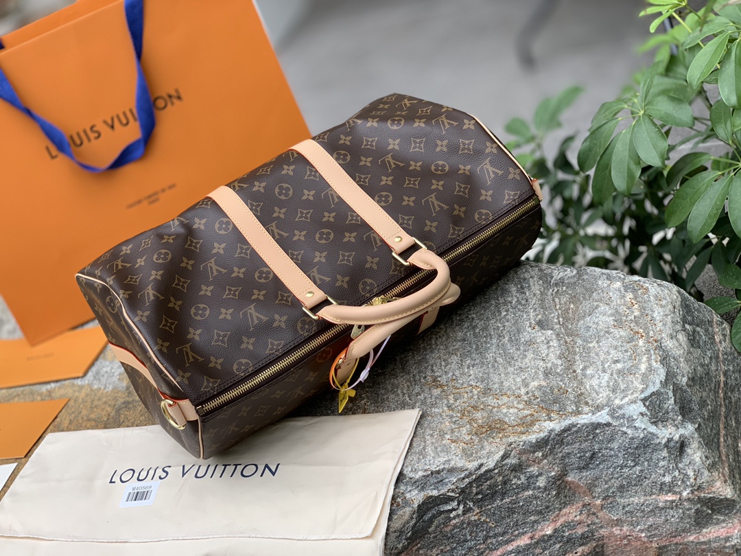 非市场普通货 进口皮料半钢五金 m41418尺寸45-27-20CM喜欢旅行的你推荐你一定要买这个KEE