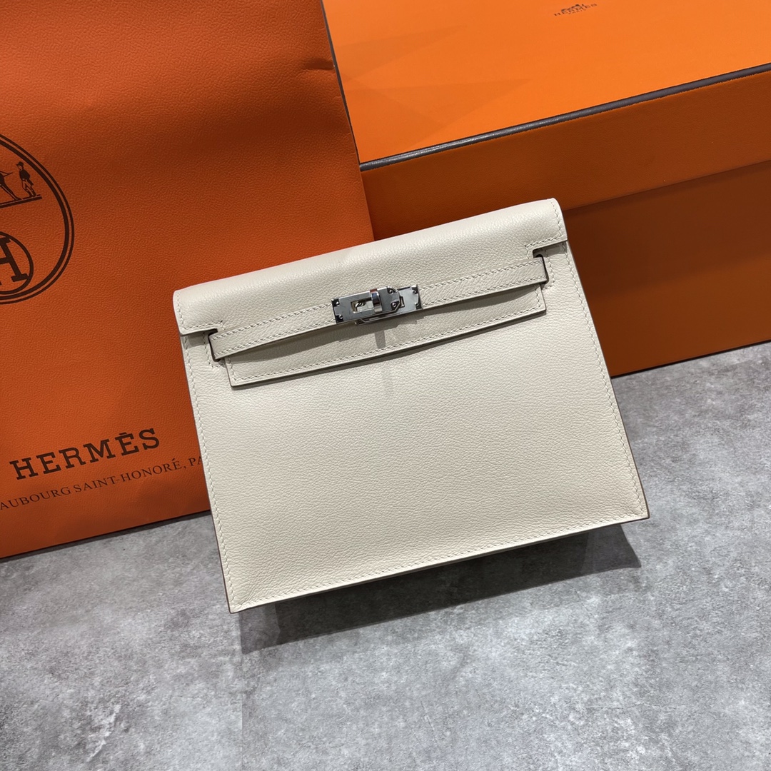 Hermès Kelly danse dancing bag, year-end benefitRare edition counter first release, see picture to identify goods1280 Dance bag, handmade with wa